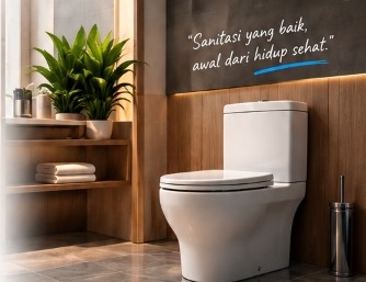 Kamar mandi bersih dan higienis - KlinikWC.com